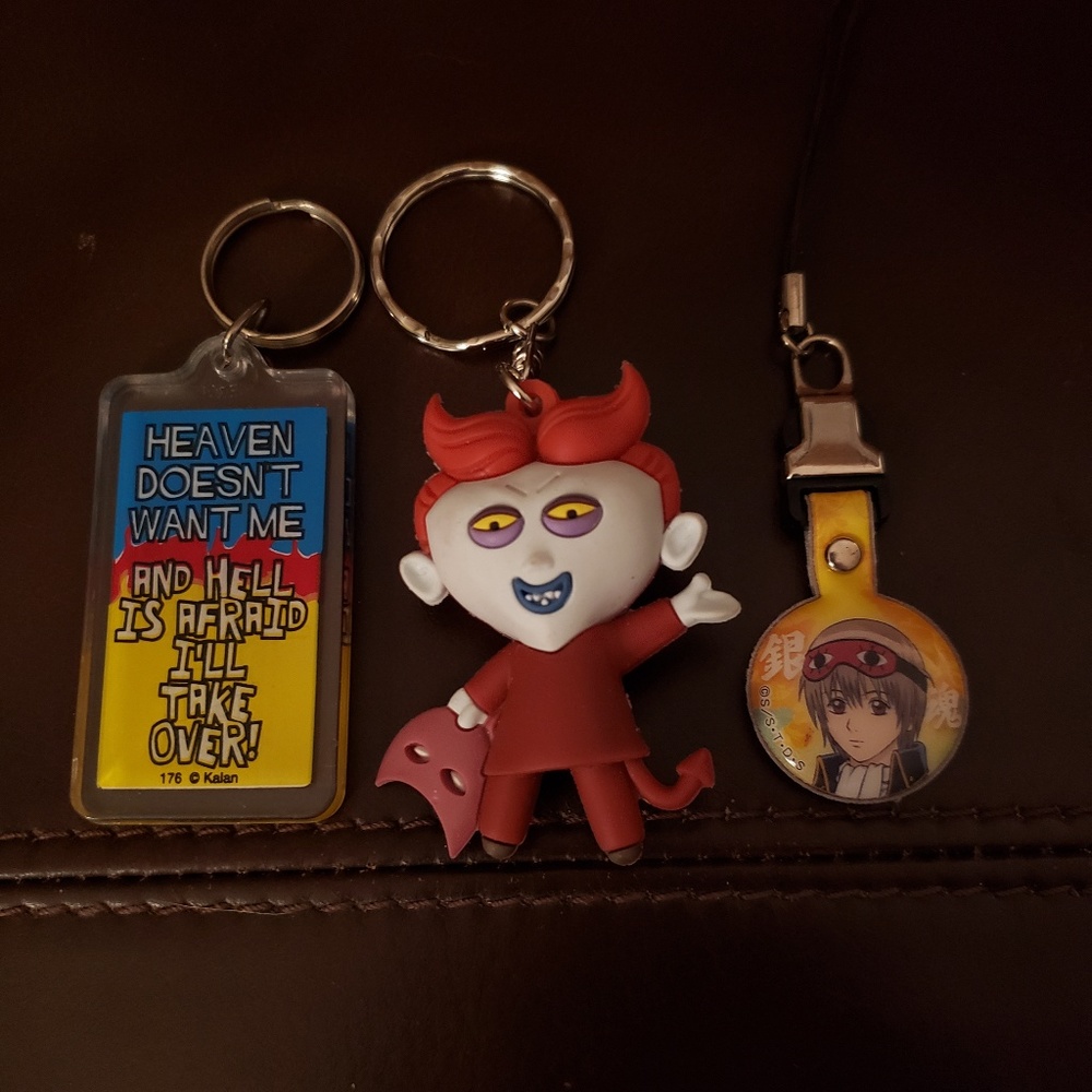 Assorted keychain/charm